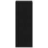 vidaXL Βιβλιοθήκη στοιβαζόμενη Μαύρη δρυς 30x30x80 cm