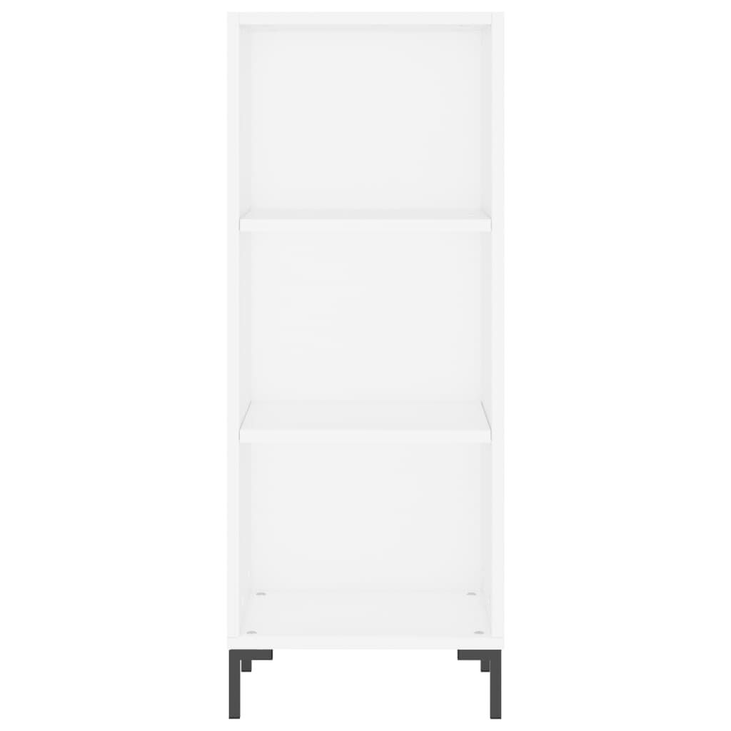 vidaXL Ντουλάπι Λευκό 34,5x32,5x90 εκ. Επεξεργασμένο Ξύλο