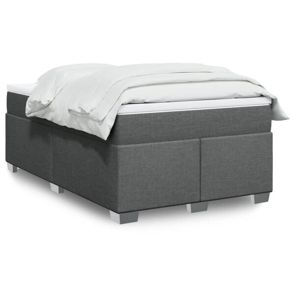 vidaXL &Kappa;&rho;&epsilon;&beta;ά&tau;&iota; Boxspring &mu;&epsilon; &Sigma;&tau;&rho;ώ&mu;&alpha; &Sigma;&kappa;&omicron;ύ&rho;&omicron; &Gamma;&kappa;&rho;&iota; 120x200 &epsilon;&kappa;. &Upsilon;&phi;&alpha;&sigma;&mu;ά&tau;&iota;&nu;&omicron;