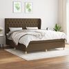 vidaXL &Kappa;&rho;&epsilon;&beta;ά&tau;&iota; Boxspring &mu;&epsilon; &Sigma;&tau;&rho;ώ&mu;&alpha; &Sigma;&kappa;&omicron;ύ&rho;&omicron; &Kappa;&alpha;&phi;έ 160x200 &epsilon;&kappa; &Upsilon;&phi;&alpha;&sigma;&mu;ά&tau;&iota;&nu;&omicron;