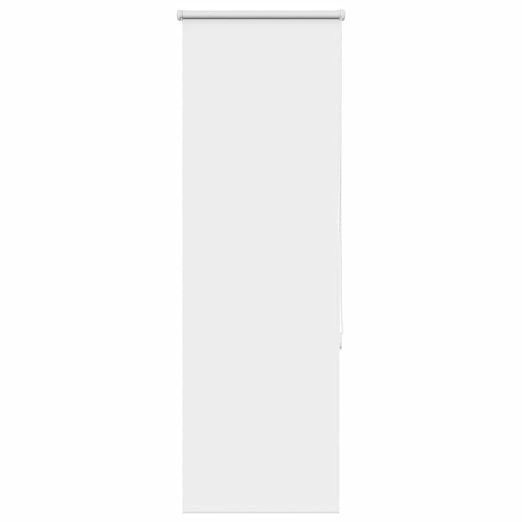 vidaXL Ρολέρ Μπλακάουτ Λευκό 50x130 εκ. Πλάτος υφάσματος 45,7 εκ.