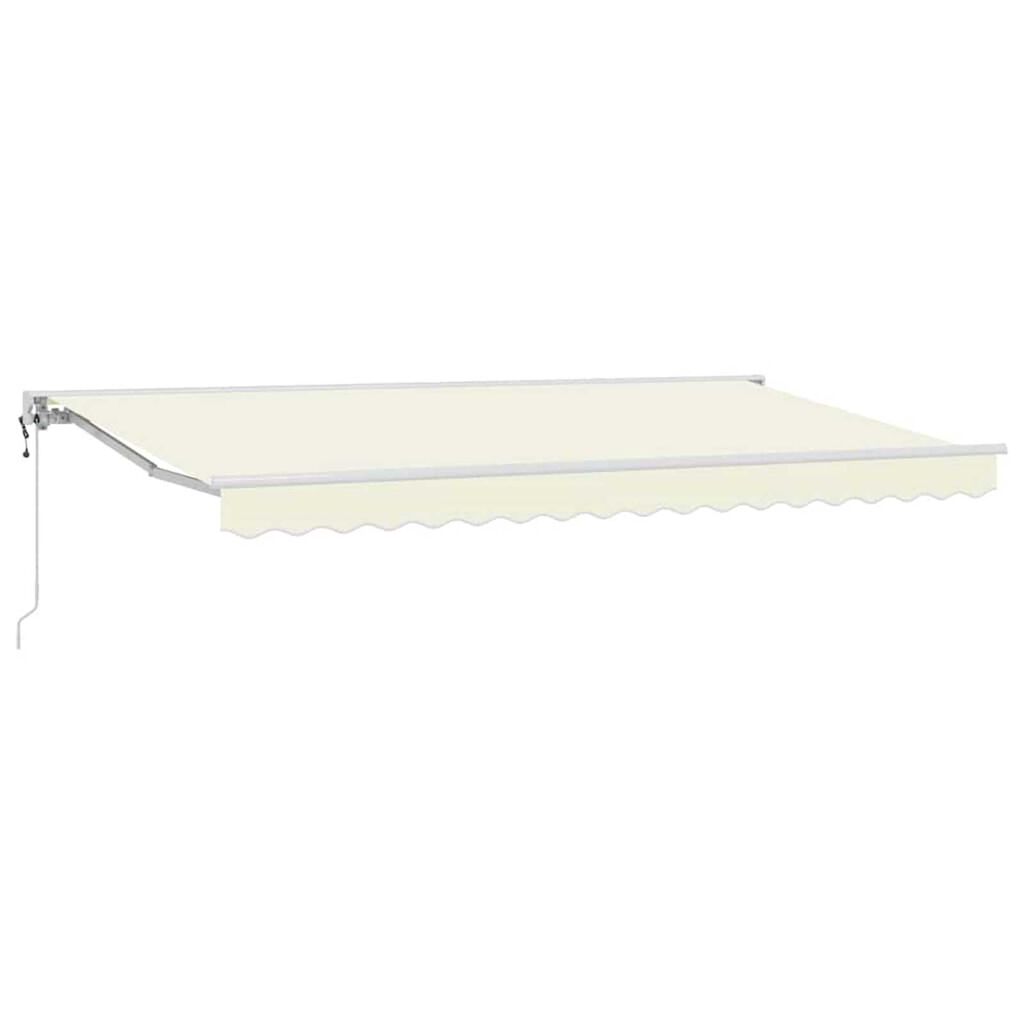 vidaXL Σκηνίτσα Αναδιπλούμενη Κρεμ 400x200 cm ύφασμα