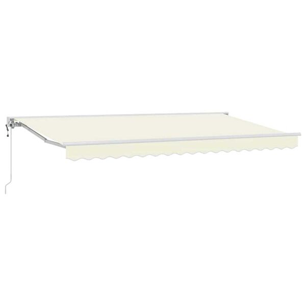 vidaXL Σκηνίτσα Αναδιπλούμενη Κρεμ 400x200 cm ύφασμα