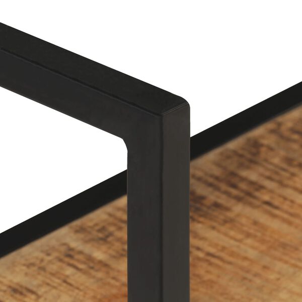 vidaXL Ραφιέρα Τοίχου 60x20x60 εκ. από Ακατέργαστο Ξύλο Μάνγκο