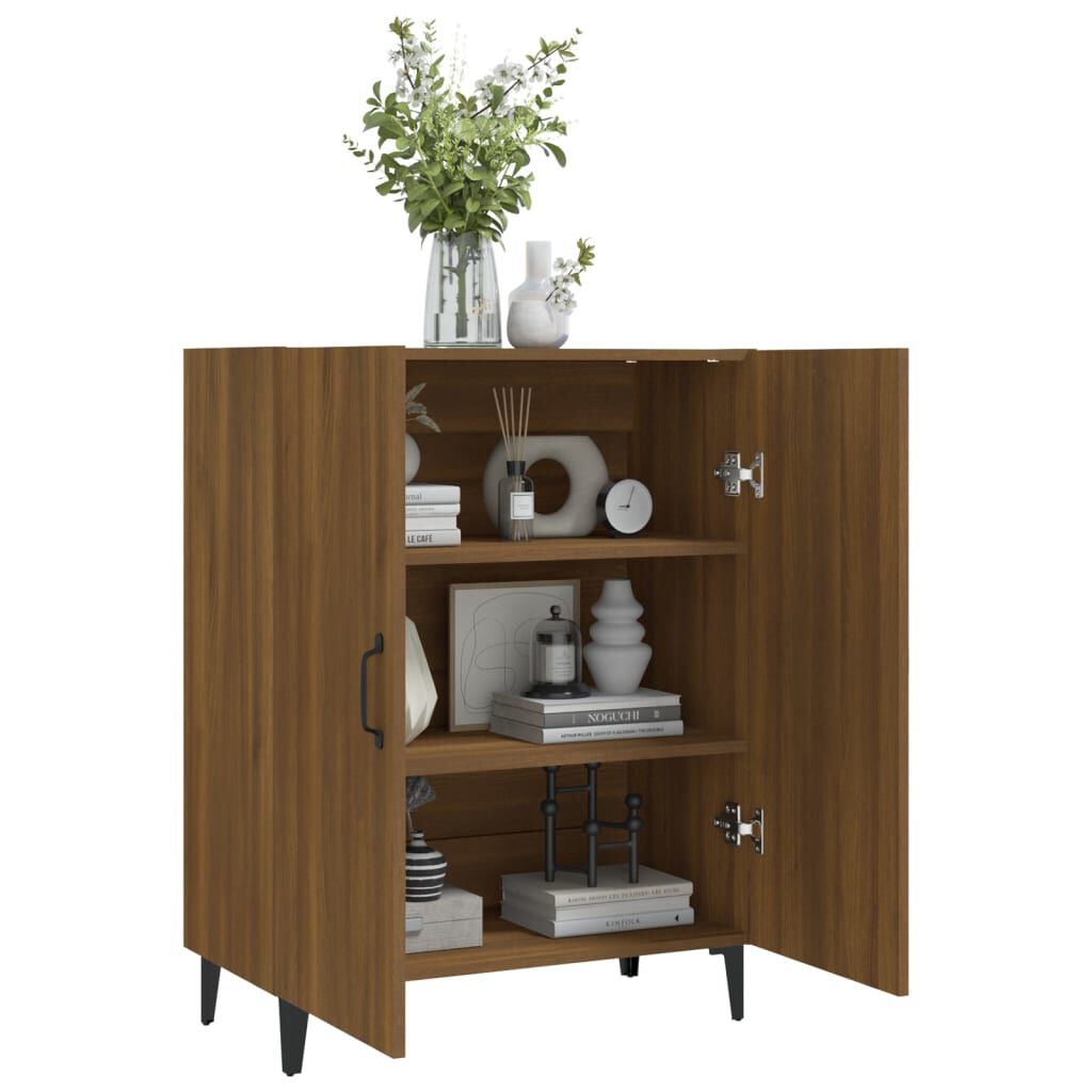vidaXL Ντουλάπι Καφέ Δρυς 70 x 34 x 90 εκ. από Επεξεργασμένο Ξύλο
