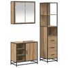 vidaXL &Sigma;&epsilon;&tau; &Epsilon;&pi;ί&pi;&lambda;&omega;&nu; &Mu;&pi;ά&nu;&iota;&omicron;&upsilon; 3 &tau;&mu;&chi;. Artisan Oak 65 x 33 x 60 &epsilon;&kappa;