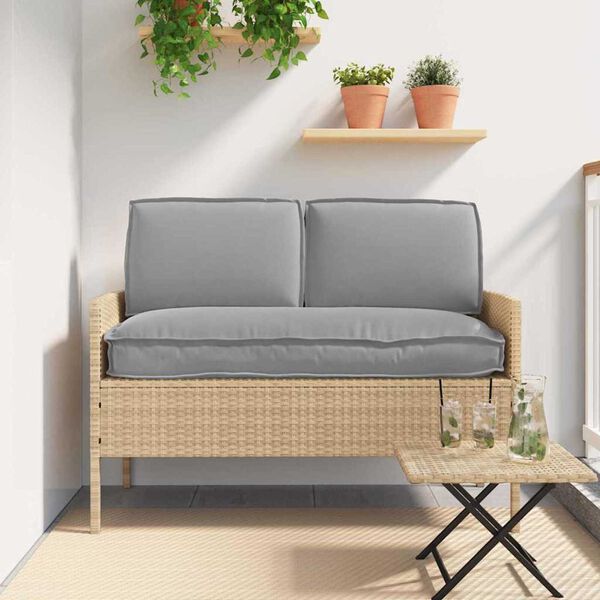 vidaXL Σετ Μαξιλαριών Πάγου 3 pcs Γκρι 120 x 50 x 12 εκ. Ύφασμα Oxford