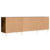 vidaXL Έπιπλο Τηλεόρασης Καπνιστή Δρυς 150x30x50 εκ. Επεξ. Ξύλο