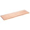 vidaXL Επιφ Τραπεζιού Αν Καφέ 160x50x(2-4)εκ. Επεξ. Μασίφ Ξύλο Δρυός