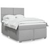 vidaXL &Kappa;&rho;&epsilon;&beta;ά&tau;&iota; Boxspring &mu;&epsilon; &Sigma;&tau;&rho;ώ&mu;&alpha; &Alpha;&nu;. &Pi;&rho;ά&sigma;&iota;&nu;&omicron; 160x200&epsilon;&kappa; &Upsilon;&phi;&alpha;&sigma;&mu;ά&tau;&iota;&nu;&omicron;