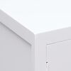 vidaXL Κομοδίνο Λευκό 38 x 28 x 52 εκ. από Ξύλο Παυλώνιας