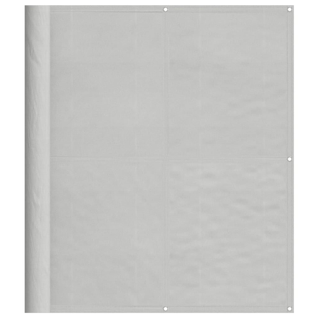 vidaXL Διαχωριστικό Βεράντας Αν.Γκρι 120x300εκ 100% Πολ. Ύφασμα Oxford