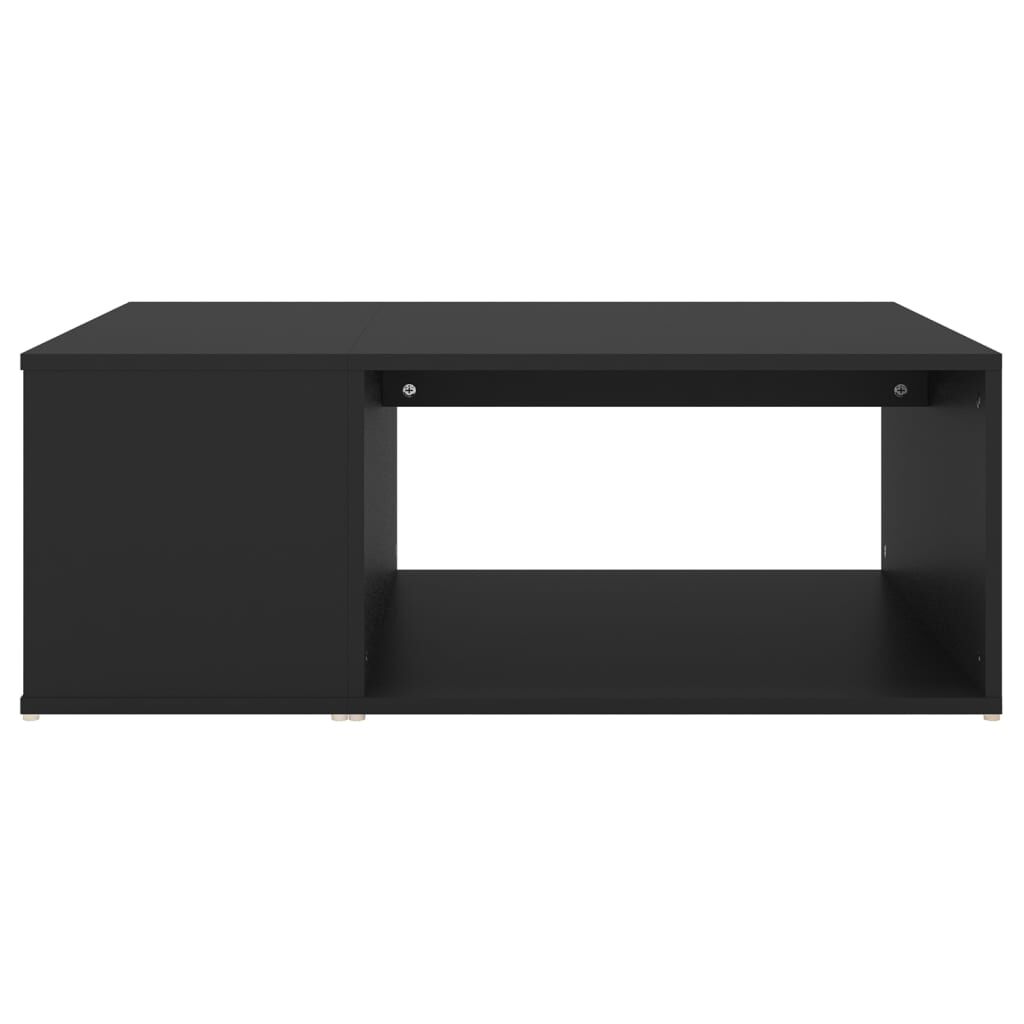 vidaXL Τραπεζάκι Σαλονιού Μαύρο 90 x 67 x 33 εκ. Επεξεργασμένο Ξύλο