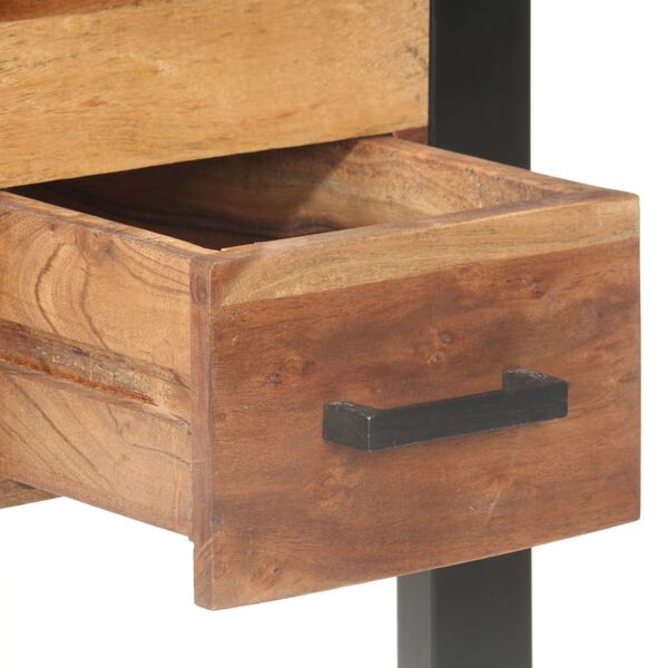 vidaXL Γραφείο 110 x 50 x 76 εκ. από Μασίφ Ξύλο