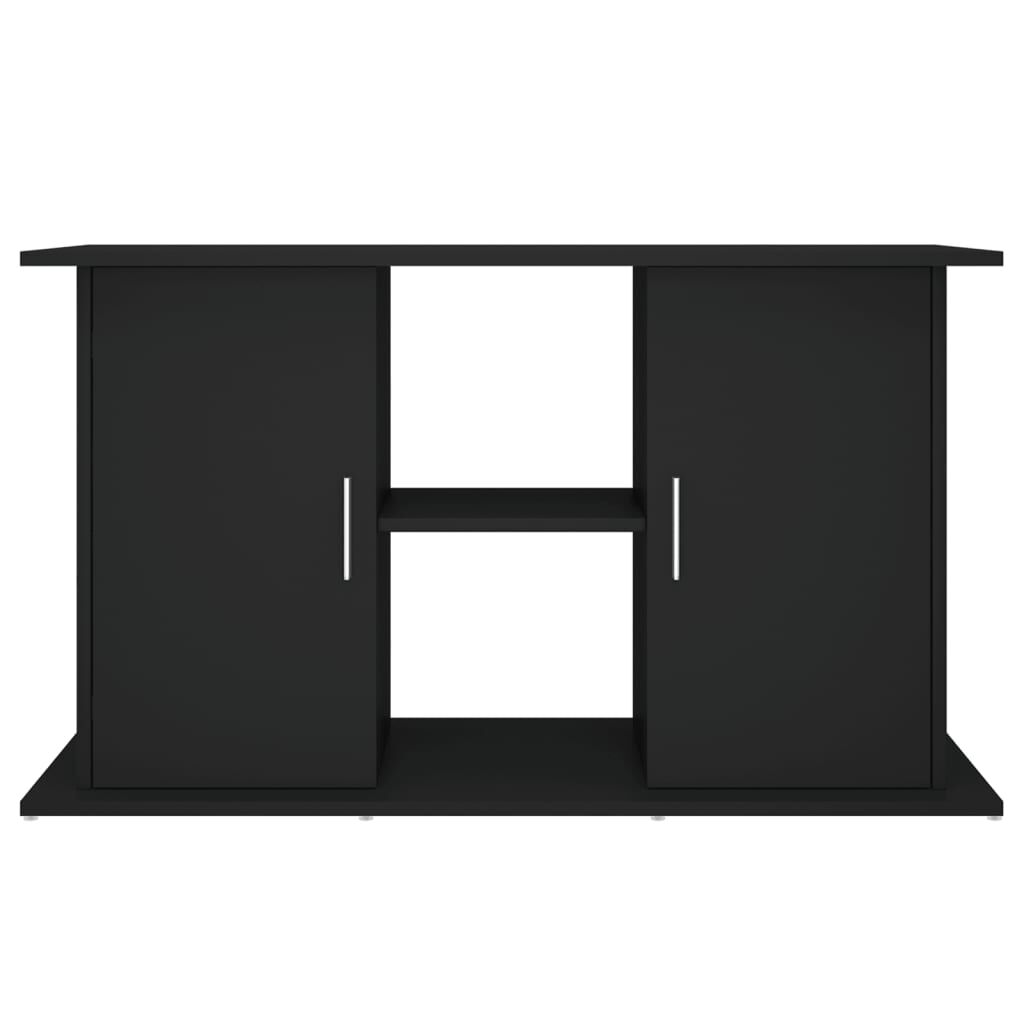 vidaXL Βάση Ενυδρείου Μαύρη 101 x 41 x 58 εκ. από Επεξεργασμένο Ξύλο