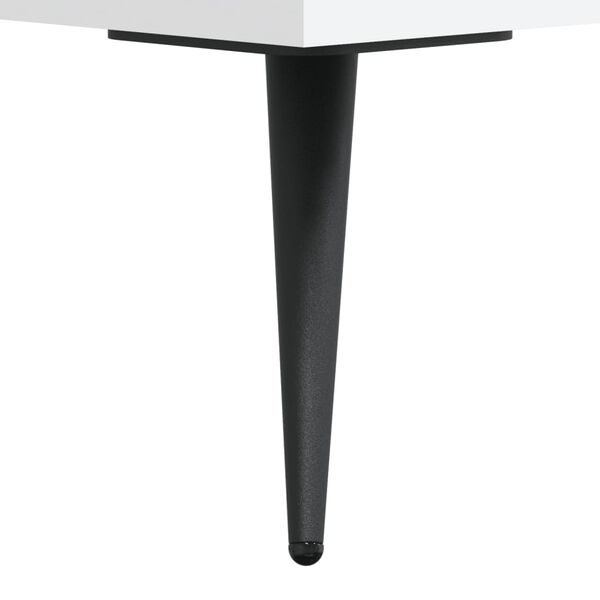 vidaXL Έπιπλο Τηλεόρασης Λευκό 150x30x44,5 εκ. Επεξεργασμένο Ξύλο