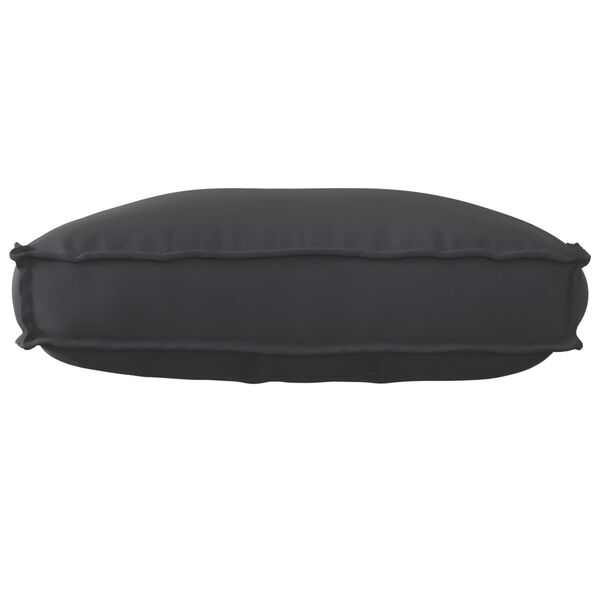 vidaXL Μαξιλάρι Παλέτας για πλάτη Μαύρο 70x40x12 εκ, υφασμάτινο Oxford.