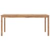 vidaXL Τραπεζαρία Κήπου 180 x 90 x 77 εκ. από Μασίφ Ξύλο Teak