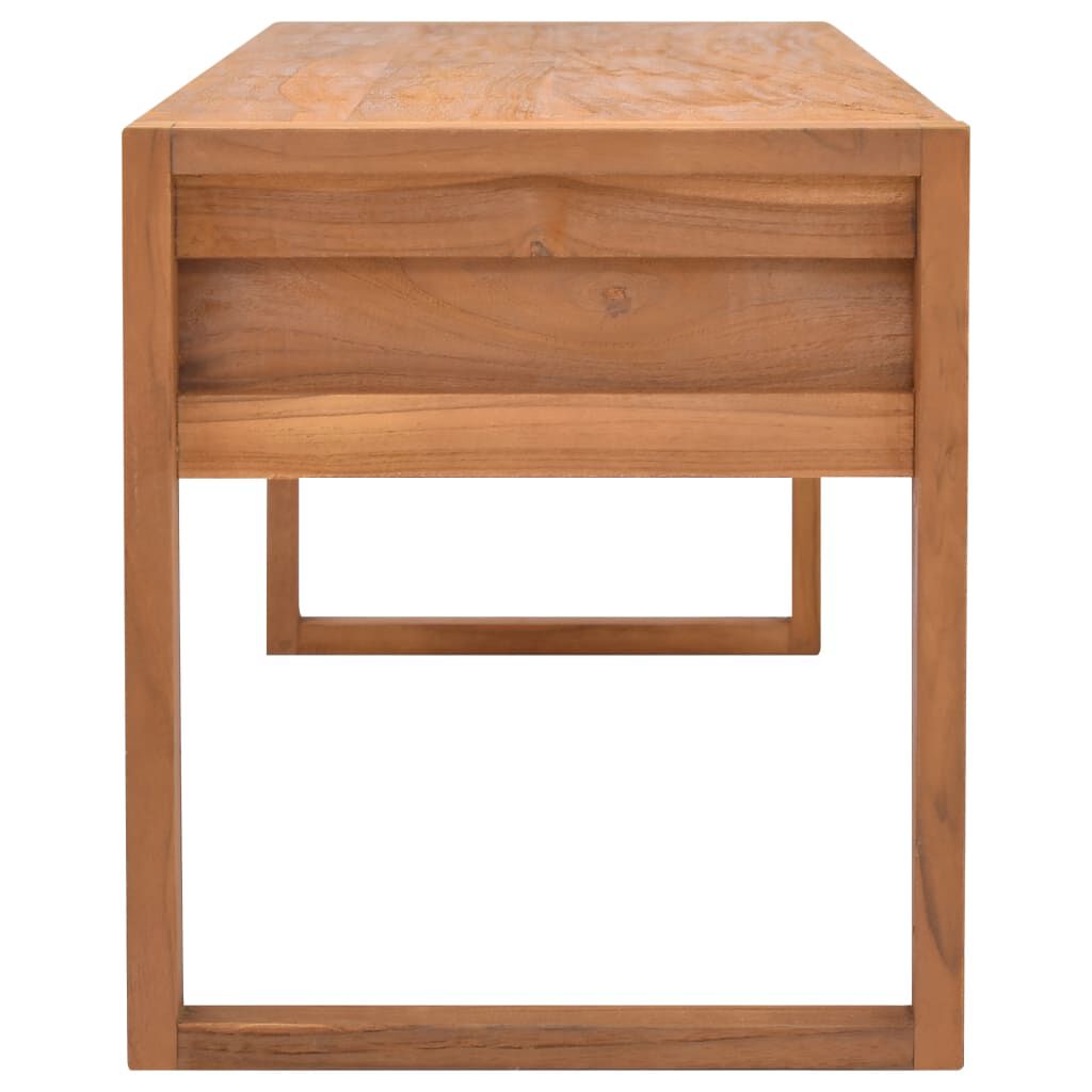 vidaXL Έπιπλο Τηλεόρασης 120 x 40 x 45 εκ. από Μασίφ Ξύλο Teak