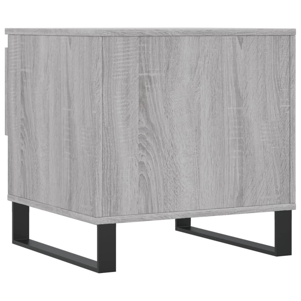 vidaXL Τραπεζάκια Σαλονιού 2 τεμ. Γκρι Sonoma 50x46x50 εκ. Επεξ. Ξύλο