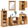 vidaXL Σετ Επίπλων Μπάνιου VIGO 5 pcs καφέ μελί 37 x 34 x 110 εκ