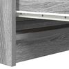 vidaXL Sideboard Grey Sonoma 80x35x99 cm Ξύλινο μηχανουργικό ξύλο