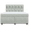 vidaXL &Kappa;&rho;&epsilon;&beta;ά&tau;&iota; Boxspring &mu;&epsilon; &Sigma;&tau;&rho;ώ&mu;&alpha; &Alpha;&nu;&omicron;&iota;&chi;&tau;ό &Gamma;&kappa;&rho;&iota; 180x200 &epsilon;&kappa;. &Beta;&epsilon;&lambda;&omicron;ύ&delta;&iota;&nu;&omicron;