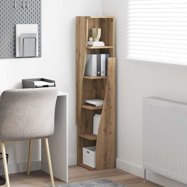 vidaXL &Gamma;&omega;&nu;&iota;&alpha;&kappa;ό &Nu;&tau;&omicron;&upsilon;&lambda;ά&pi;&iota; Artisan Oak 27,5x27x140&epsilon;&kappa; &Epsilon;&pi;&epsilon;&xi;&epsilon;&rho;&gamma;&alpha;&sigma;&mu;έ&nu;&omicron; &xi;ύ&lambda;&omicron;