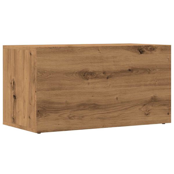 vidaXL LP Κουτί Αποθήκευσης Αρτισιανή Δρυς 69,5x34x36 εκ. Επεξ.Ξύλο