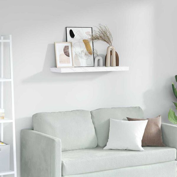 vidaXL &Rho;ά&phi;&iota; &Tau;&omicron;ί&chi;&omicron;&upsilon; &Lambda;&epsilon;&upsilon;&kappa;ό &Mu;ά&rho;&mu;&alpha;&rho;&omicron; 90 x 23,5 x 4 &epsilon;&kappa; &Epsilon;&pi;&epsilon;&xi;&epsilon;&rho;&gamma;&alpha;&sigma;&mu;έ&nu;&omicron; &xi;ύ&lambda;&omicron;