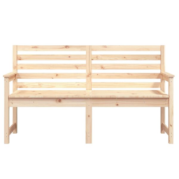 vidaXL Παγκάκι Κήπου 159,5x48x91,5 εκ. από Μασίφ Ξύλο Πεύκου
