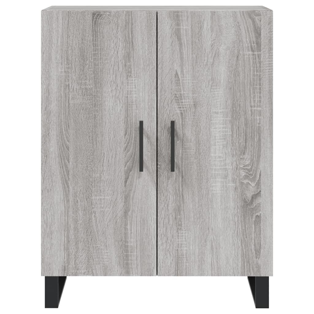 vidaXL Ντουλάπι Γκρι Sonoma 69,5 x 34 x 180 εκ. Επεξεργασμένο Ξύλο