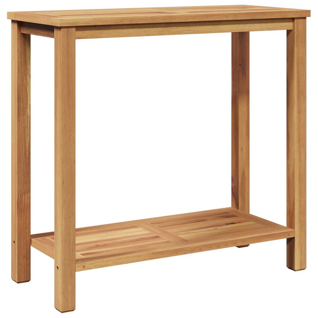 vidaXL Τραπέζι κονσόλας Καφέ 85 x 35 x 75 εκ Μασίφ ξύλο teak