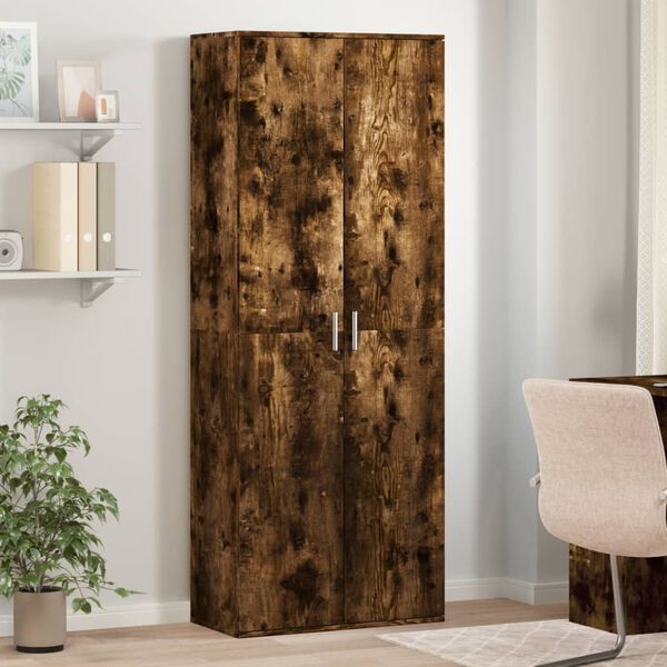 vidaXL Ντουλάπα Καπνιστή Δρυς 70x35x180 εκ. από Επεξεργασμένο Ξύλο