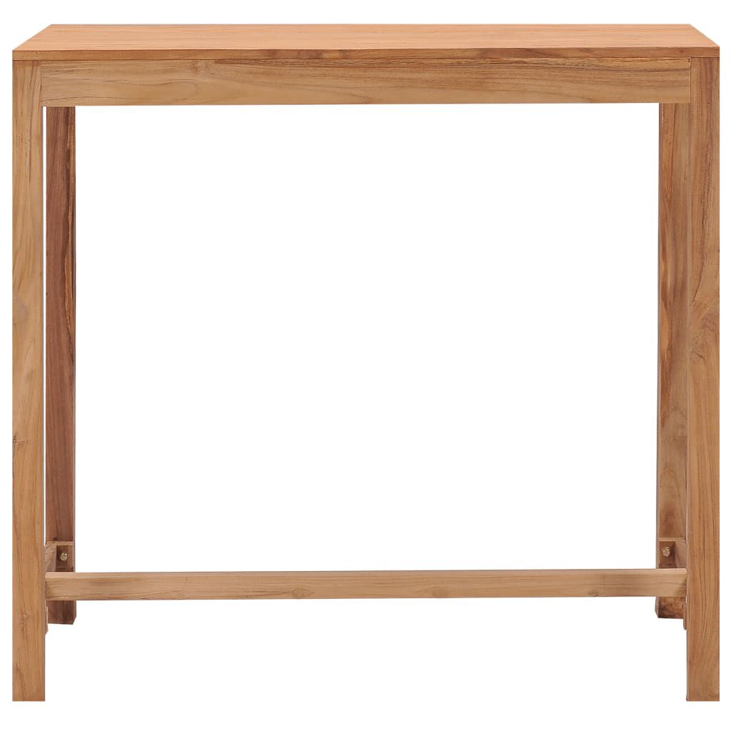 vidaXL Τραπέζι Μπαρ Κήπου 110 x 60 x 105 εκ. από Μασίφ Ξύλο Teak