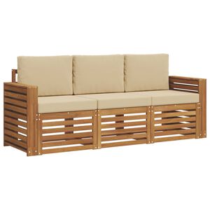 vidaXL &Sigma;&epsilon;&tau; &Kappa;&alpha;&nu;&alpha;&pi;έ 3 pcs &Phi;&upsilon;&sigma;&iota;&kappa;ό &kappa;&alpha;&iota; &Mu;&pi;&epsilon;&zeta; &Sigma;&tau;&epsilon;&rho;&epsilon;ό &Xi;ύ&lambda;&omicron; &Alpha;&kappa;&alpha;&kappa;ί&alpha;&sigmaf;
