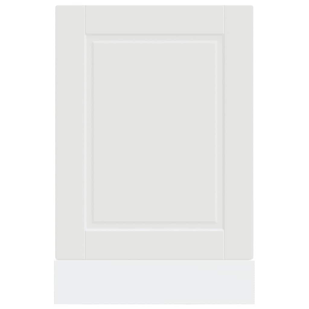 vidaXL Πίνακας πλυντηρίου πιάτων Porto Λευκό 45x1,5x67 cm