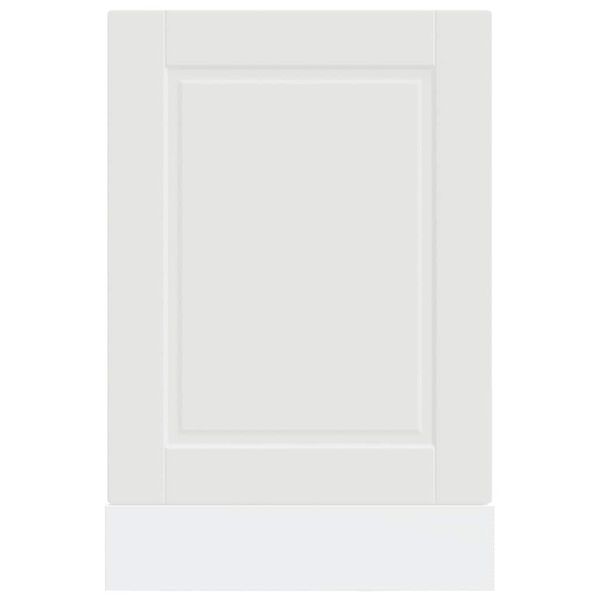 vidaXL Πίνακας πλυντηρίου πιάτων Porto Λευκό 45x1,5x67 cm