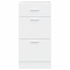 vidaXL Ντουλάπι "Lyon" Λευκό 40x46x81,5 εκ. από Τεχνητό Ξύλο