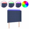 vidaXL &Kappa;&epsilon;&phi;&alpha;&lambda;ά&rho;&iota; &Kappa;&rho;&epsilon;&beta;&alpha;&tau;&iota;&omicron;ύ LED &Mu;&pi;&lambda;&epsilon; 93x16x118/128&epsilon;&kappa;. &Upsilon;&phi;&alpha;&sigma;&mu;ά&tau;&iota;&nu;&omicron;