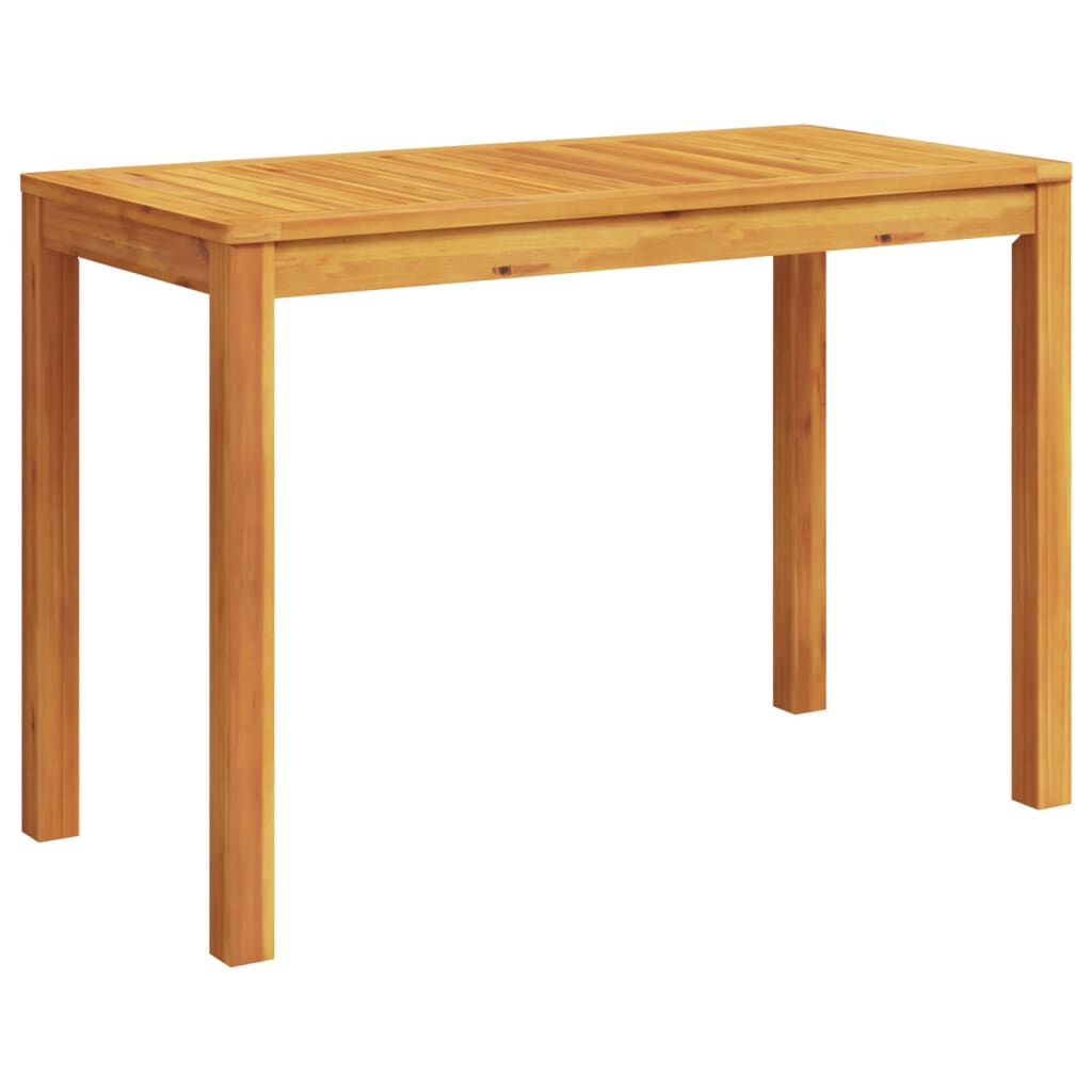 vidaXL Τραπεζαρία Κήπου 110x55x75 εκ. Μασίφ Ξύλο Ακακίας