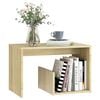 vidaXL Τραπεζάκι Βοηθητικό Sonoma Δρυς 59 x 36 x 38 εκ. από Επεξ. Ξύλο