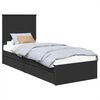 vidaXL &Kappa;&rho;&epsilon;&beta;ά&tau;&iota; &Alpha;&pi;&omicron;&theta;ή&kappa;&eta;&sigmaf; &Mu;&alpha;ύ&rho;&omicron; 75 x 190 cm &Epsilon;&pi;&epsilon;&xi;&epsilon;&rho;&gamma;&alpha;&sigma;&mu;έ&nu;&omicron; &Xi;ύ&lambda;&omicron;