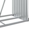 vidaXL Θήκη Κορμών Ανθρακί 80x45x120 εκ. από Γαλβανισμένο Ατσάλι