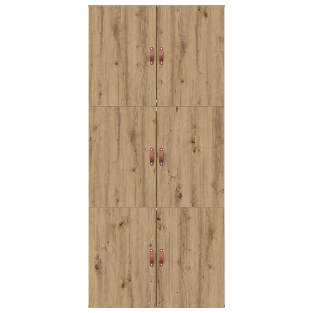 vidaXL Κρεβάτι αποθήκευσης Σκελετός Artisan Oak 90x190 εκ.