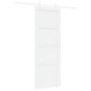 vidaXL &Sigma;&upsilon;&rho;ό&mu;&epsilon;&nu;&eta; &Pi;ό&rho;&tau;&alpha; 78 x 211 cm &Epsilon;&pi;&epsilon;&xi;&epsilon;&rho;&gamma;&alpha;&sigma;&mu;έ&nu;&omicron; &Xi;ύ&lambda;&omicron; &Lambda;&epsilon;&upsilon;&kappa;ό