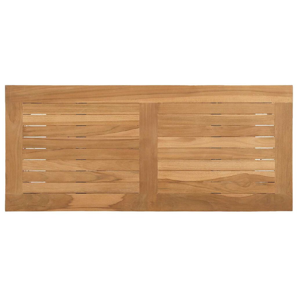 vidaXL Τραπέζι κονσόλας Καφέ 85 x 35 x 75 εκ Μασίφ ξύλο teak