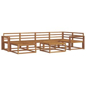 vidaXL &Sigma;&epsilon;&iota;&rho;ά &Kappa;&alpha;&nu;&alpha;&pi;έ &Epsilon;&xi;&omega;&tau;&epsilon;&rho;&iota;&kappa;&omicron;ύ 7 pcs &Phi;&upsilon;&sigma;&iota;&kappa;ό &Sigma;&tau;&epsilon;&rho;&epsilon;ό &Xi;ύ&lambda;&omicron; &Alpha;&kappa;&alpha;&kappa;ί&alpha;&sigmaf;