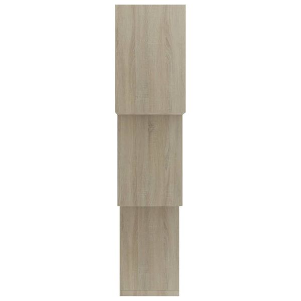 vidaXL Ράφια Κύβοι Τοίχου Χρώμα Sonoma Δρυς 68x15x68 εκ. Επεξ. Ξύλο