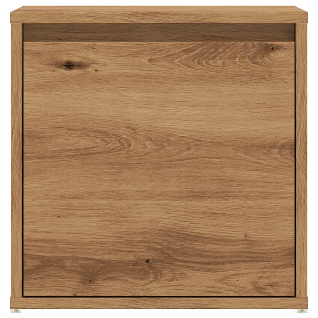 vidaXL Συρτάρι Box Artisan Δρυς 40,5x40x40 cm Ξύλο μηχανής